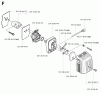 Jonsered HT2126T - Hedge Trimmer (2003-05) Ersatzteile CARBURETOR AIR FILTER
