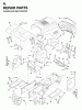 Jonsered LT15 (954820221) - 42" Lawn & Garden Tractor (1996-01) Ersatzteile CHASSIS ENCLOSURES