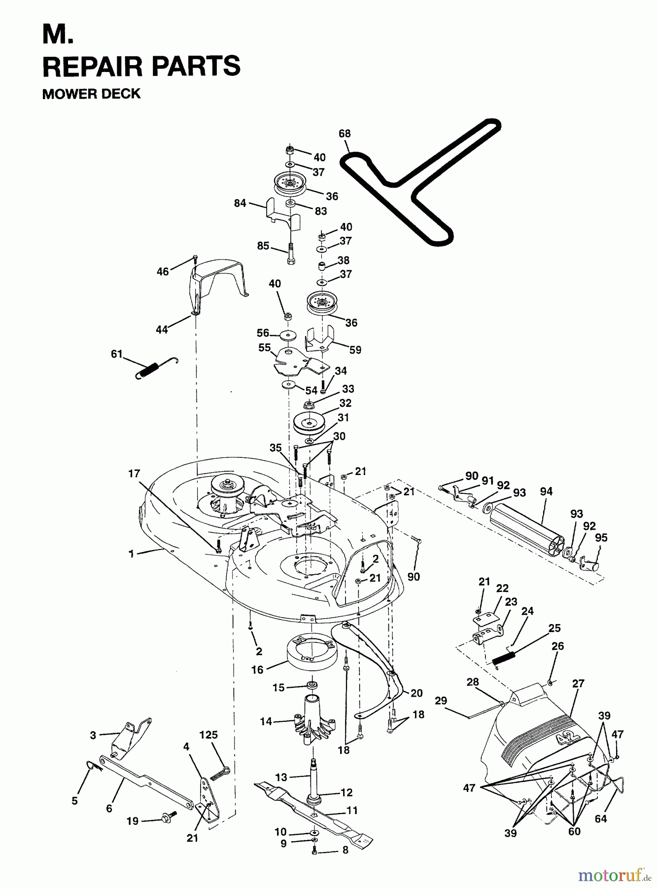  Jonsered Rasen  und Garten Traktoren LT15 (954820221) - Jonsered 42