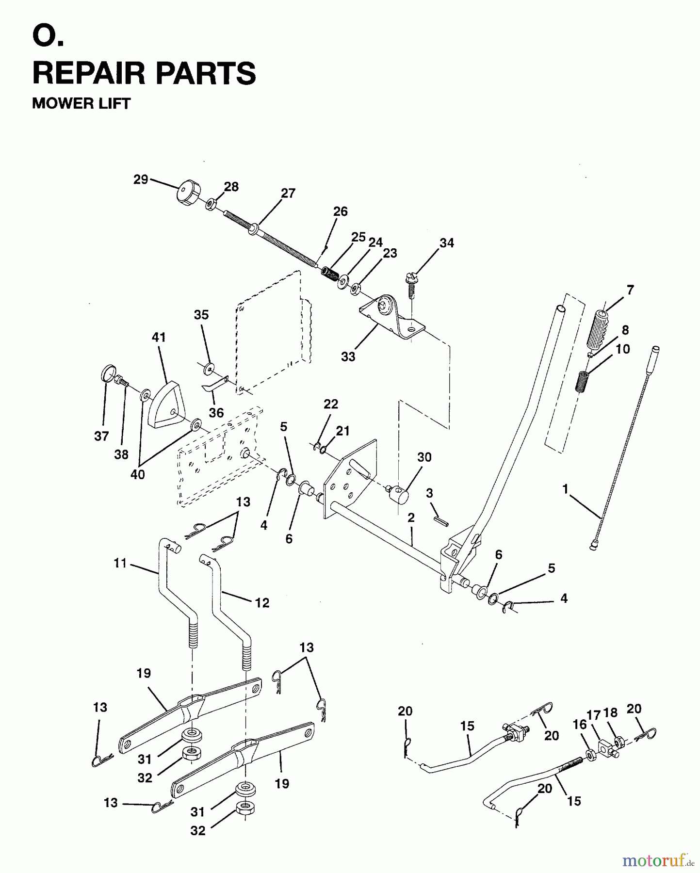 Jonsered Rasen und Garten Traktoren LT15 (954820221) - Jonsered 42