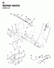 Jonsered LT15 (954820221) - 42" Lawn & Garden Tractor (1996-01) Ersatzteile MOWER LIFT / DECK LIFT