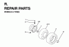 Jonsered LT15 (954820221) - 42" Lawn & Garden Tractor (1996-01) Ersatzteile WHEELS TIRES