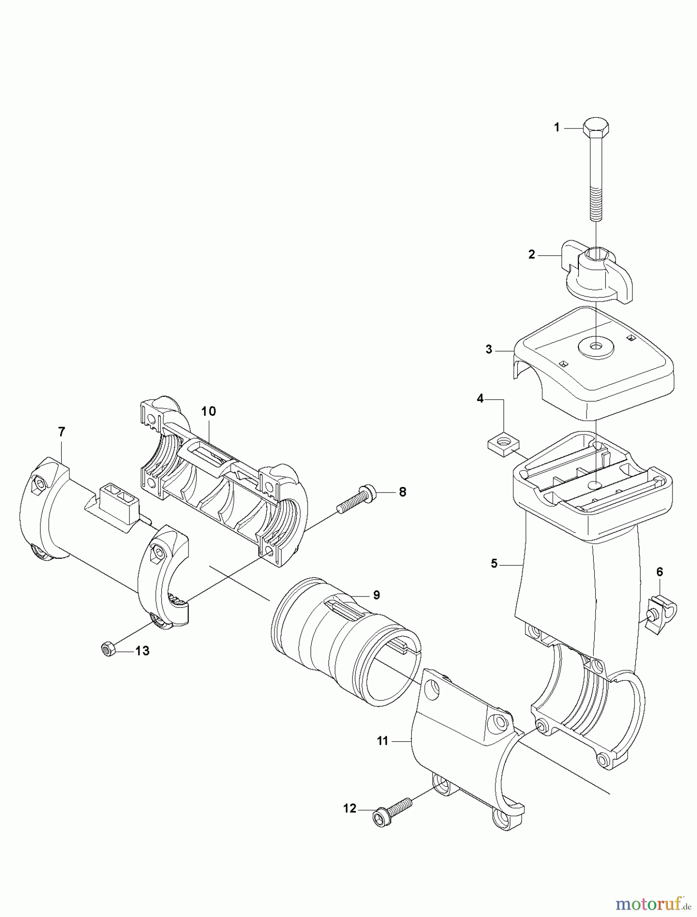 Jonsered Motorsensen, Trimmer CC2236 - Jonsered String/Brush Trimmer (2010-11) TOWER