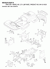 Jonsered LT15 (J8F1542F, 954130036) - Lawn & Garden Tractor (2000-04) Ersatzteile CHASSIS ENCLOSURES