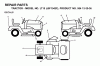 Jonsered LT15 (J8F1542F, 954130036) - Lawn & Garden Tractor (2000-04) Ersatzteile DECALS