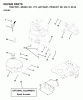 Jonsered LT15 (J8F1542F, 954130036) - Lawn & Garden Tractor (2000-04) Ersatzteile ENGINE CUTTING EQUIPMENT