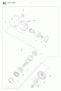 Jonsered FC2255 - String/Brush Trimmer (2008-07) Ersatzteile BEVEL GEAR