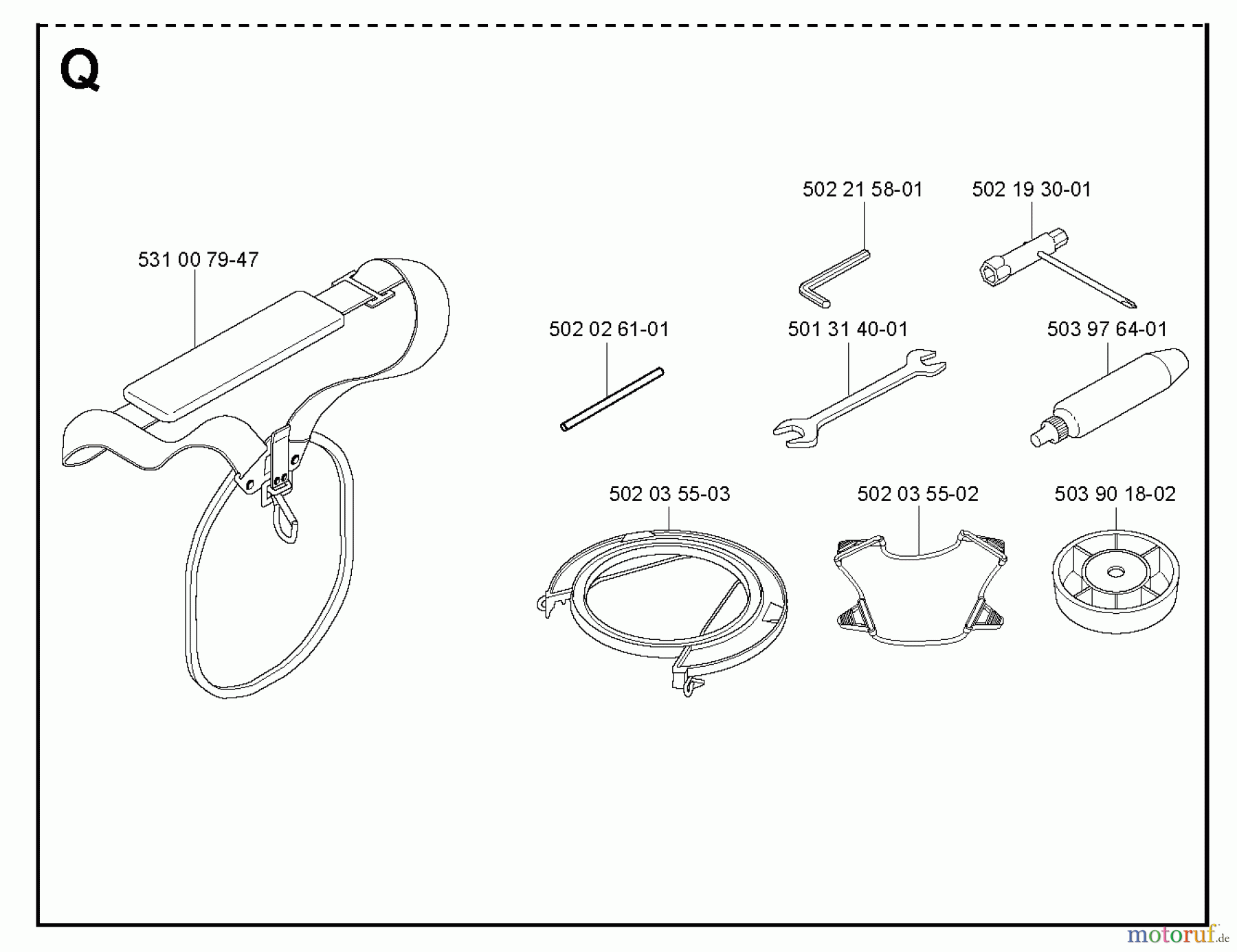 Jonsered Motorsensen, Trimmer GC2032 - Jonsered String/Brush Trimmer (2004-10) ACCESSORIES
