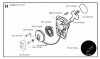 Jonsered GC2032 - String/Brush Trimmer (2004-10) Ersatzteile STARTER