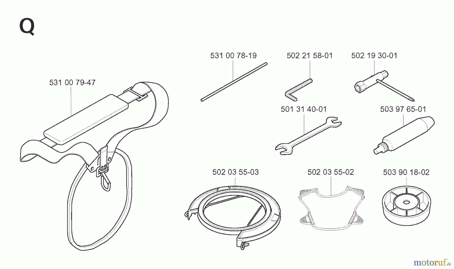 Jonsered Motorsensen, Trimmer GC2042 - Jonsered String/Brush Trimmer (2008-03) ACCESSORIES