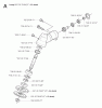 Jonsered GC2042 - String/Brush Trimmer (2008-03) Ersatzteile BEVEL GEAR