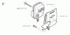 Jonsered GC2042 - String/Brush Trimmer (2008-03) Ersatzteile MUFFLER