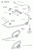 Jonsered GR26 - String/Brush Trimmer (1997-02) Ersatzteile HANDLE CONTROLS