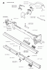 Jonsered GR26 - String/Brush Trimmer (1997-02) Ersatzteile SHAFT HANDLE