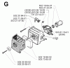 Jonsered GR2036 - String/Brush Trimmer (1998-02) Ersatzteile CARBURETOR AIR FILTER