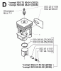 Jonsered GR2036 - String/Brush Trimmer (1998-02) Ersatzteile CYLINDER PISTON
