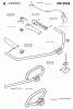 Jonsered GR2036 - String/Brush Trimmer (1998-02) Ersatzteile HANDLE CONTROLS #1