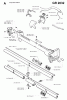 Jonsered GR2036 - String/Brush Trimmer (1998-02) Ersatzteile SHAFT HANDLE