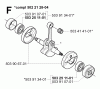 Jonsered GR2036 - String/Brush Trimmer (2000-10) Ersatzteile CRANKSHAFT