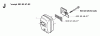 Jonsered GR2036 - String/Brush Trimmer (2000-10) Ersatzteile MUFFLER
