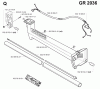 Jonsered GR2036 - String/Brush Trimmer (2000-10) Ersatzteile SHAFT