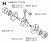 Jonsered GR2032 - String/Brush Trimmer (2002-08) Ersatzteile CRANKSHAFT