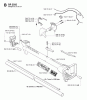 Jonsered GR2036 - String/Brush Trimmer (2006-10) Ersatzteile SHAFT #1
