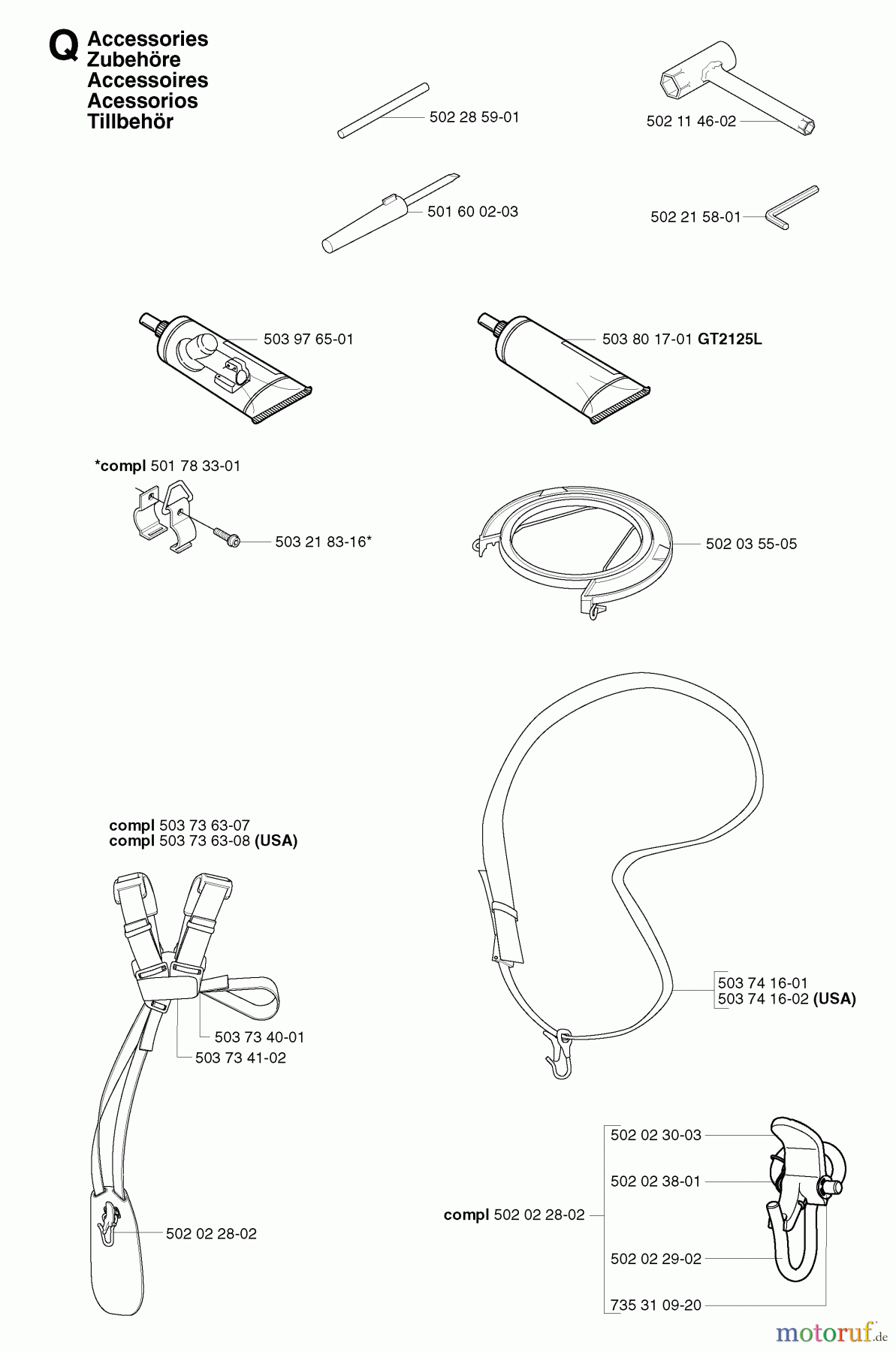 Jonsered Motorsensen, Trimmer GR2126L - Jonsered String/Brush Trimmer (2002-01) CLUTCH OIL PUMP #1