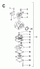 Jonsered GR24 - String/Brush Trimmer (1993-02) Ersatzteile CARBURETOR DETAILS