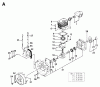 Jonsered GR24 - String/Brush Trimmer (1993-02) Ersatzteile CYLINDER CRANKCASE