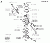 Jonsered GR26 - String/Brush Trimmer (1994-11) Ersatzteile CARBURETOR DETAILS