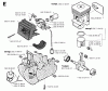 Jonsered GR26 - String/Brush Trimmer (1994-11) Ersatzteile CYLINDER CRANKCASE