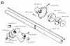 Jonsered GR36 - String/Brush Trimmer (1993-03) Ersatzteile BEVEL GEAR SHAFT