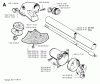 Jonsered RS44 - String/Brush Trimmer (1991-03) Ersatzteile BEVEL GEAR SHAFT