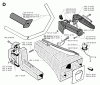 Jonsered GR44 - String/Brush Trimmer (1992-09) Ersatzteile HANDLE CONTROLS