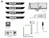 Jonsered GR41 - String/Brush Trimmer (1993-05) Ersatzteile ACCESSORIES #1