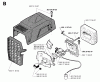 Jonsered GR41 - String/Brush Trimmer (1993-05) Ersatzteile CARBURETOR AIR FILTER