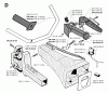 Jonsered GR41 - String/Brush Trimmer (1993-05) Ersatzteile HANDLE CONTROLS