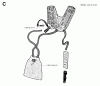 Jonsered GR41 - String/Brush Trimmer (1993-05) Ersatzteile HARNESS