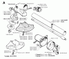 Jonsered GR50 - String/Brush Trimmer (1994-03) Ersatzteile BEVEL GEAR SHAFT