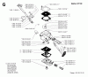 Jonsered GR50 - String/Brush Trimmer (1994-03) Ersatzteile CARBURETOR DETAILS