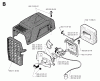 Jonsered GR50 - String/Brush Trimmer (1995-01) Ersatzteile CARBURETOR AIR FILTER