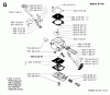 Jonsered GR50 - String/Brush Trimmer (1996-10) Ersatzteile CARBURETOR DETAILS