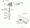 Jonsered GR41 - String/Brush Trimmer (1998-06) Ersatzteile BEVEL GEAR SHAFT