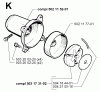 Jonsered GR41 - String/Brush Trimmer (1998-06) Ersatzteile CLUTCH