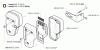 Jonsered GR41 - String/Brush Trimmer (2001-03) Ersatzteile MUFFLER