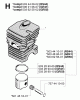 Jonsered RS44 EPA - String/Brush Trimmer (2002-08) Ersatzteile CYLINDER PISTON