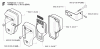 Jonsered RS44 EPA - String/Brush Trimmer (2002-08) Ersatzteile MUFFLER