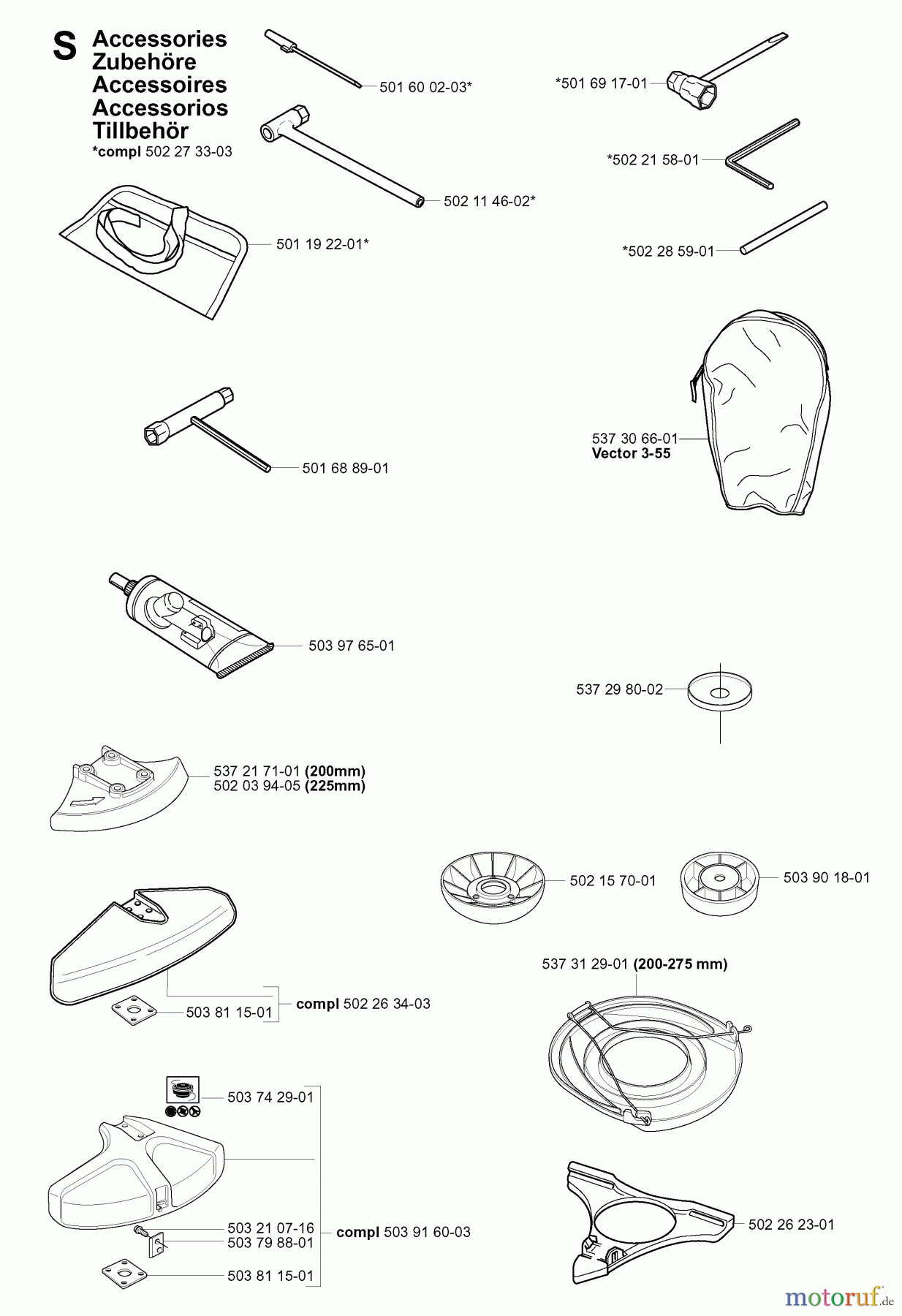 Jonsered Motorsensen, Trimmer GR41 EPA - Jonsered String/Brush Trimmer (2006-01) ACCESSORIES