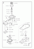 Jonsered HT2130 - Hedge Trimmer Ersatzteile GEAR HOUSING
